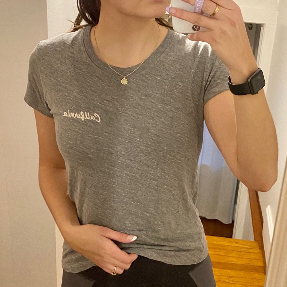 Brandy Melville Gray Shirt